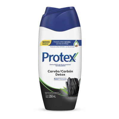 SABANETE PROTEX LIQUIDO CARVAO 250ML