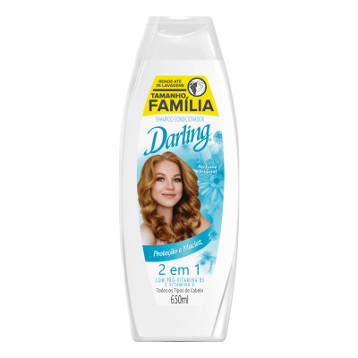 SHAMPOO DARLING PROTECAO E MACIEZ 650ML