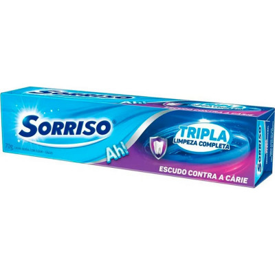 CREME DENTAL SORRISO TRIPLA LIMPEZA 120G