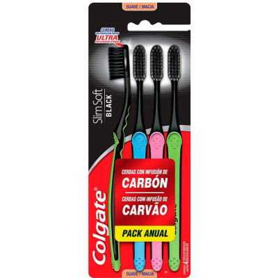 ESCOVA DENTAL COLGATE INFUSAO CARVAO COM 4