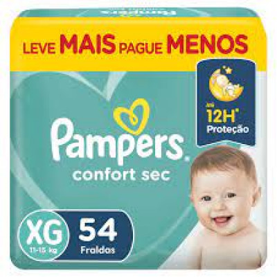 FRALDA PAMPERS BAG XG/54