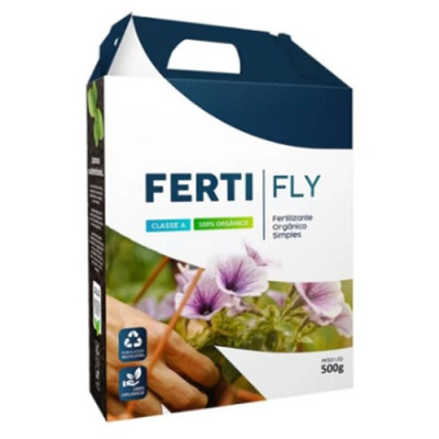 FERTILIZANTE FERTI FLY ORGANICO SIMPLES CLASSE A UN