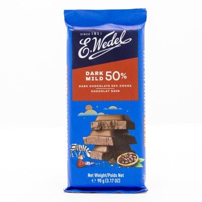 CHOCOLATE E.WEDEL AMARGO 50% 90G