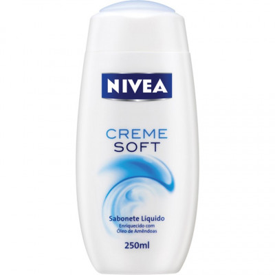 SABONETE NIVEA LÍQUIDO CREME SOFT 250 ML