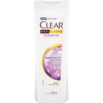 SHAMPOO CLEAR HIDRATAÇÃO INTENSA 200 ML