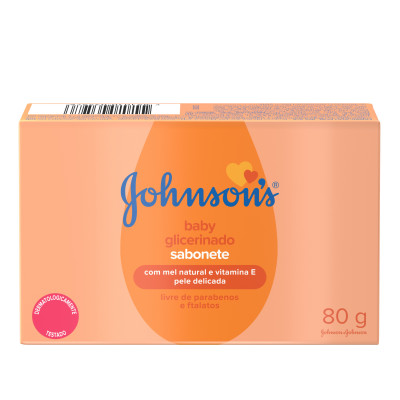 SABONETE JOHNSON'S BABY GLICERINA 80 G