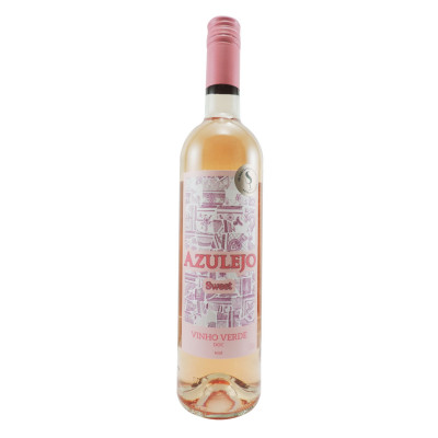 VINHO PORTUGUES AZULEJO ROSE SWEET 750ML