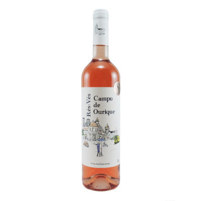 VINHO POR RES-VES CAMPOS OURIQUE ROSE 750ML