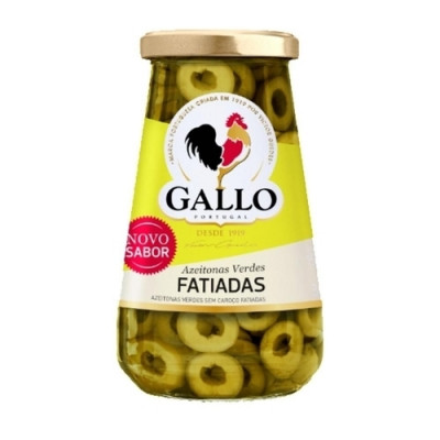 AZEITONA GALLO VERDE FATIADA 150GR