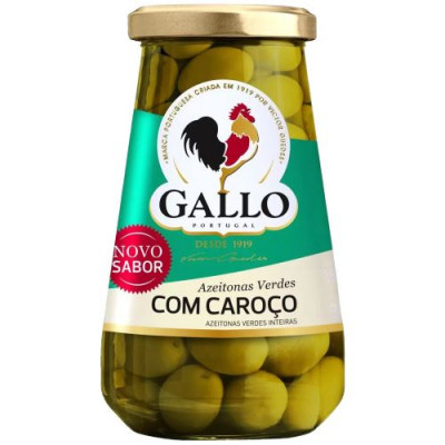 AZEITONA GALLO VERDE COM CAROCO 183GR