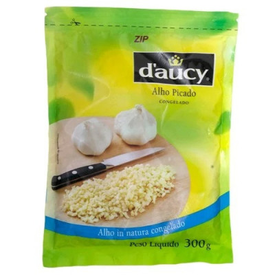 ALHO DAUCY PICADO CONGELADO 300GR