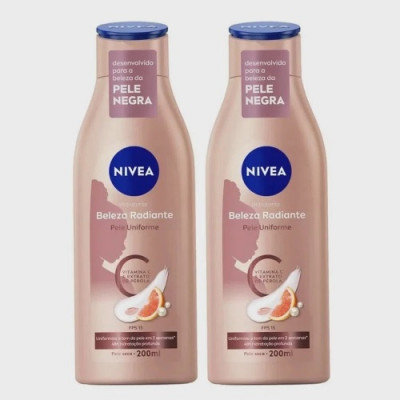 LOCÃO NIVEA BELEZA RADIANTE 200ML PARA UNIFORME