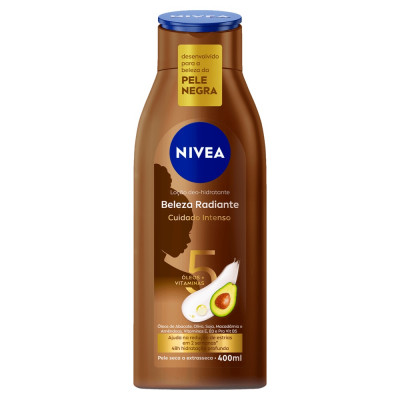 LOCAO HIDRATANTE NIVEA CUIDADO INTENSO 400 ML