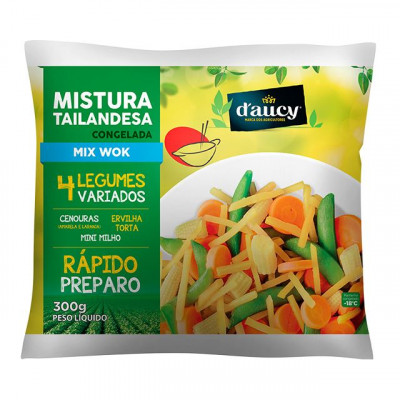 MISTURA DAUCY TAILANDESA CONGELADA 300GR