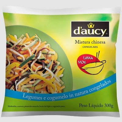 MISTURA DAUCY CHINESA CONGELADA 300GR