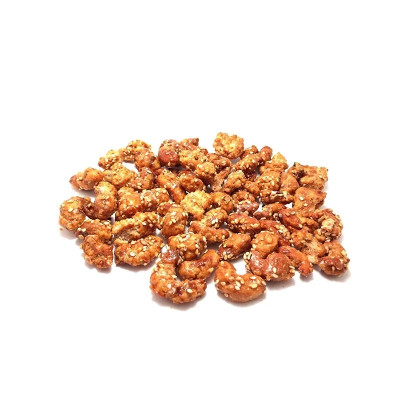 CASTANHA CAJU CARAMELIZADA COM GERGILIM 150G