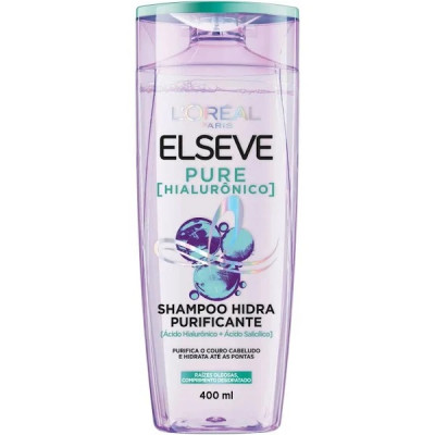 SHAMPOO ELSEVE HIALURONICO PURE 400ML