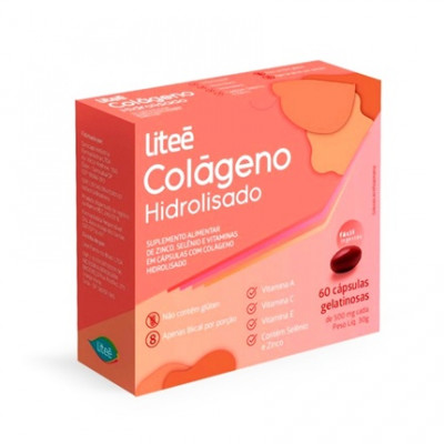 COLAGENO HIDROLISADO 500MG 60CAPSULAS LITEE