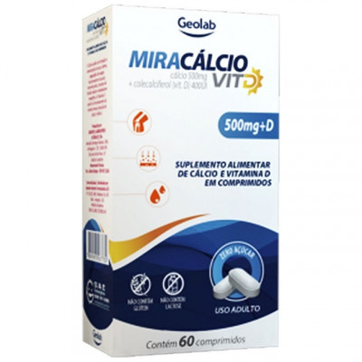 MIRACALCIO D 500MG/ 400UI 60COMPRIMIDOS