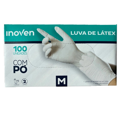 LUVA PROCEDIMENTO CIRUGICO M LATEX