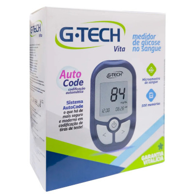 MEDIDOR GLICOSE VITA AUTO CODE G TECH