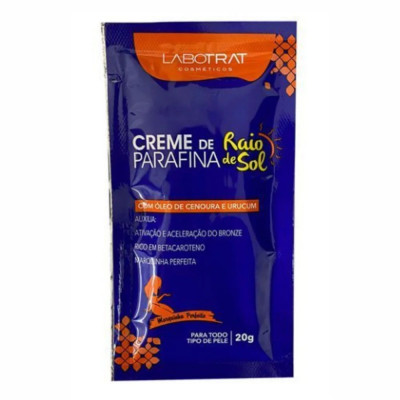 PARAFINA CREME OLEO DE CENOURA E URUCUM 20 G LABOTRAT