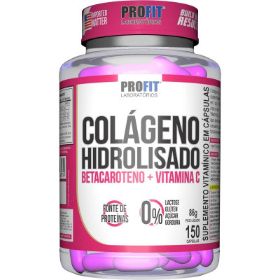 COLAGENO HIDROLISADO 150 CAPSULAS PROFIT*