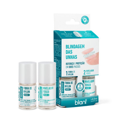 KIT BLINDAGEM DAS UNHAS FIBRA NYLON 8,5 ML BLANT