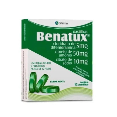 BENATUX 12PASTILHAS MENTA