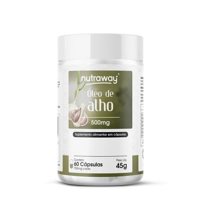 OLEO DE ALHO 750 MG 60 CAPSULAS NUTRA WHAY