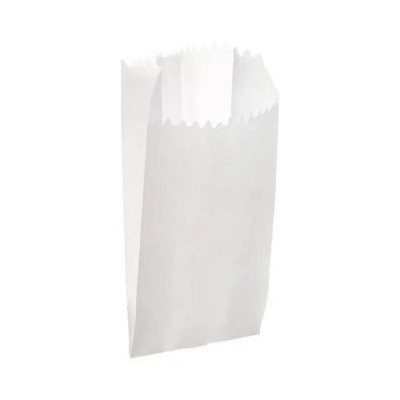 SACO PAPEL BRANCO PIPOCA 2 MONO 500U 13A11L