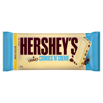 CHOCOLATE HERSHEY'S COOKIES CREME 77G