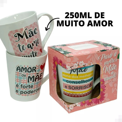 CANECA TULIPA MAE - CAIXINHA