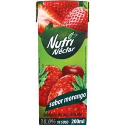 NUTRI NECTAR TAMPA MORANGO 200ML