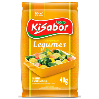 TEMPERO PARA LEGUMES KISABOR 40G