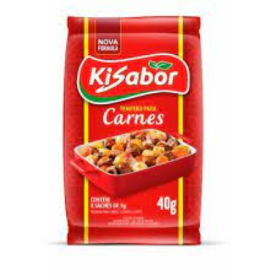 TEMPERO PARA CARNES KISABOR 40G