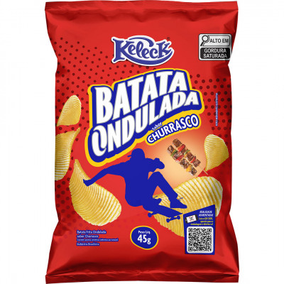 BATATA ONDULADA KELECK CHURRASCO 30G