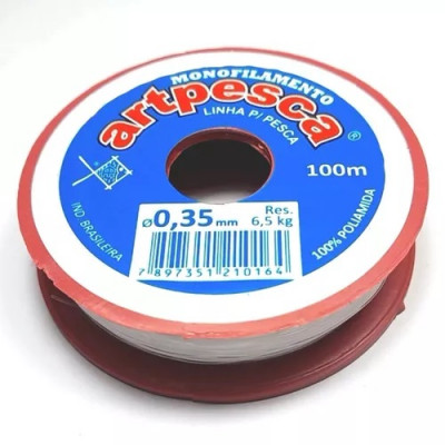 LINHA ARTPESCA NYLON PESCA N-035 C/01