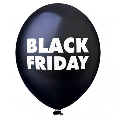 BALAO 11 BLACK FRIDAY 25UNIDADES PRETO