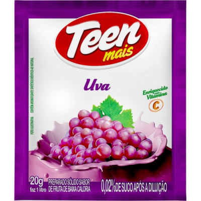 SUCO EM PO TEEN MAIS UVA 20G