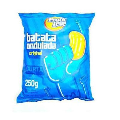 BATATA PRATIC LEVE ONDULADA 250G