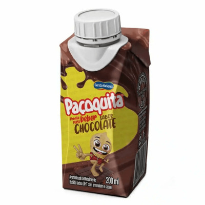 BEBIDA LACTEA PACOQUITA CHOCOLATE SANTA HELENA 200ML