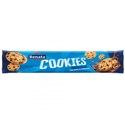 BISCOITO RENATA COOKIES 40G CHOCOGOTAS