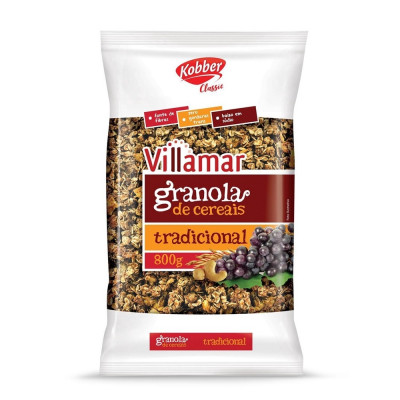 GRANOLA VILLAMAR KOBBER 800G TRADICIONAL