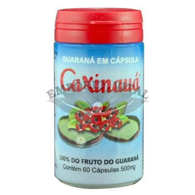 GUARANA CAXINAUA 500MG 60 CAPSULA