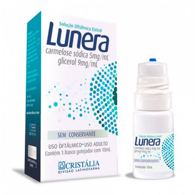 LUNERA OFTALMICA 5/9MG 10ML