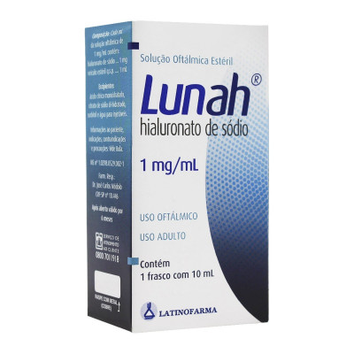 COLÍRIO LUNAH 1MG COM 10ML