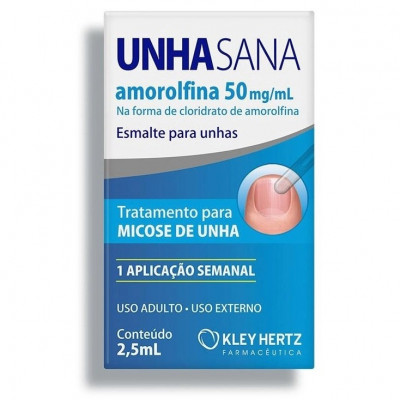 UNHA SANA ESMALTE 50MG 2 5ML