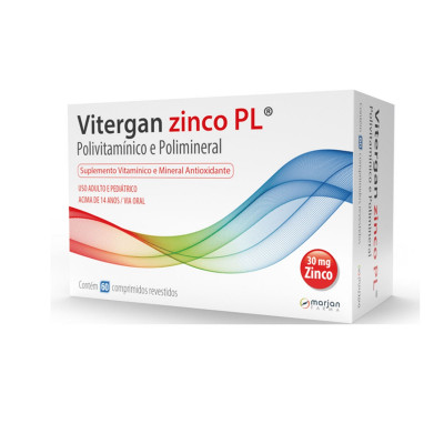 VITERGAN ZINCO 30 COMPRIMIDOS MARJAN