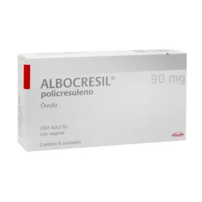 ALBOCRESIL 90MG 6 ÓVULOS